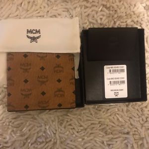 *SOLD*Authentic MCM Men’s wallet *SOLD*